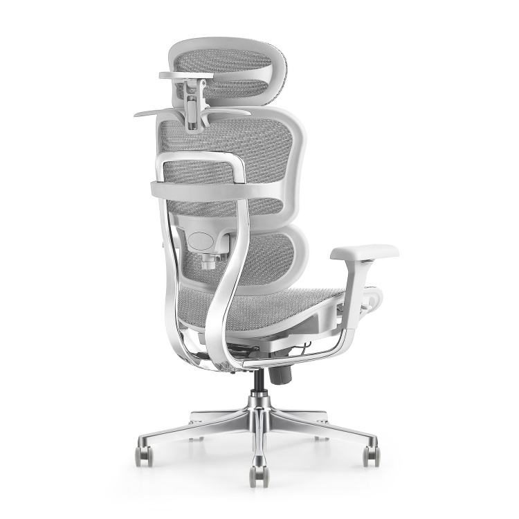 Modern Ergonomic Office Chair with Adjustable Height-Aluminum Alloy Frame 5D Linkage Armrest Multifunctional Adjustable Headrest detail 2
