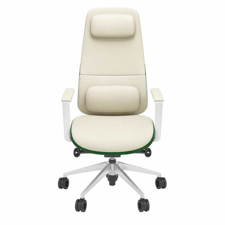 Commercial Furniture High Back PU Leather Office Chair with Luxury Design Cadeira Escritorio detail 3