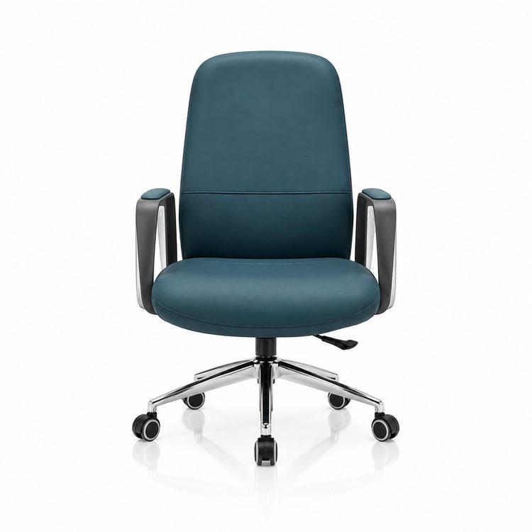 Executive Leather Office Chair Manufacturer Pu Leather Office Chair With Wheels detail 5