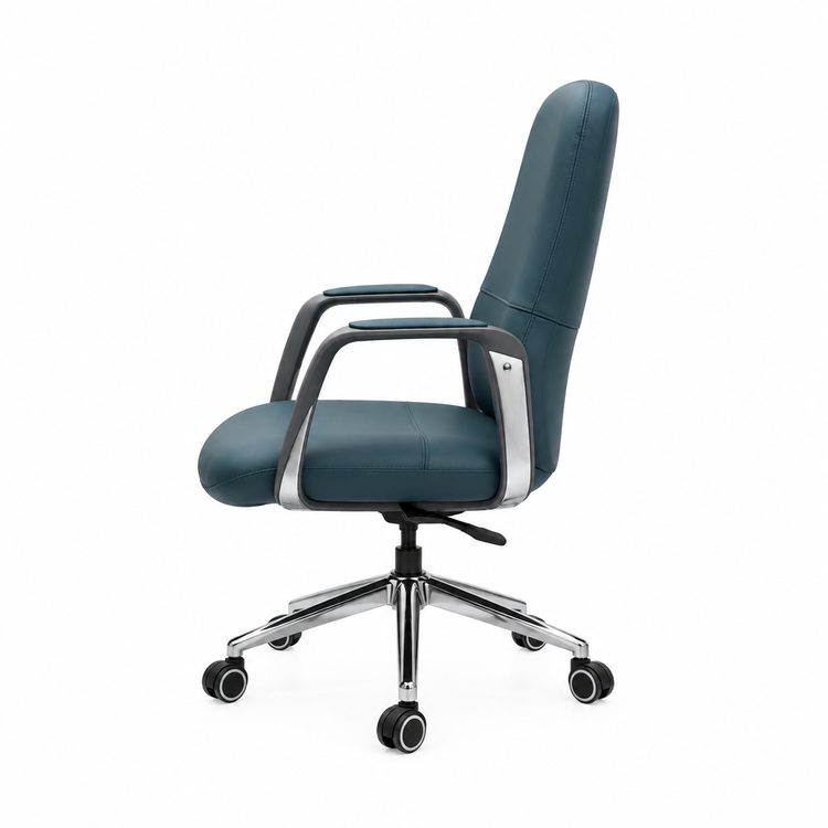 Executive Leather Office Chair Manufacturer Pu Leather Office Chair With Wheels detail 6