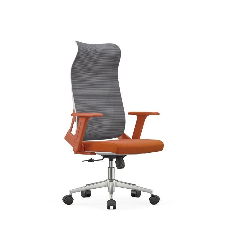 Minimalist Ergonomic Office Chair 360° Swivel Lumbar Support Height Adjustable Computer Chair for Staff Employee Office detail 1
