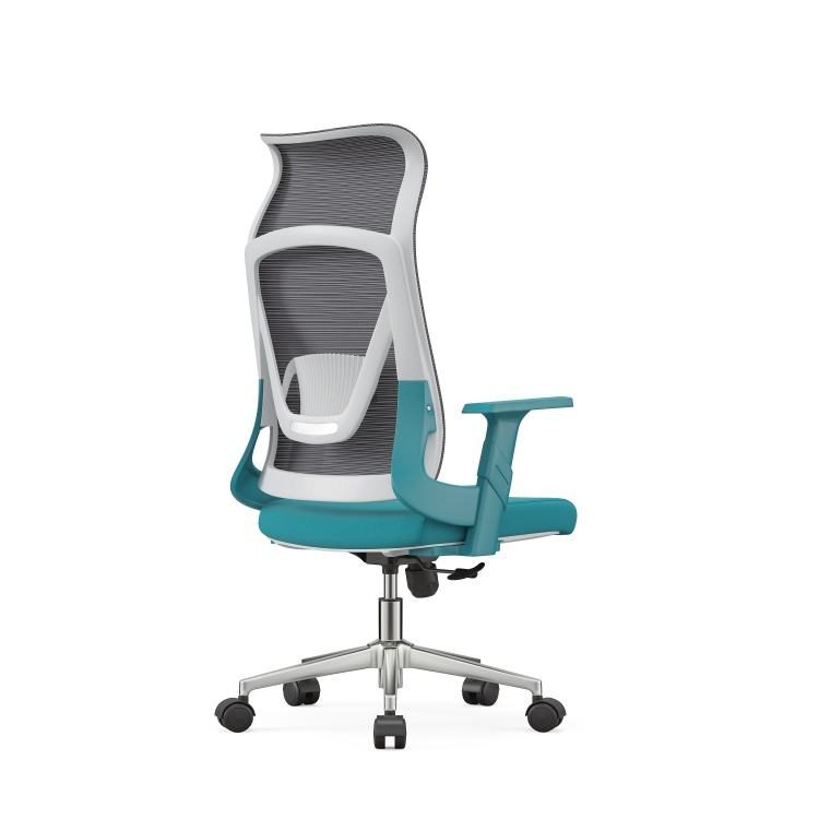 Minimalist Ergonomic Office Chair 360° Swivel Lumbar Support Height Adjustable Computer Chair for Staff Employee Office detail 4