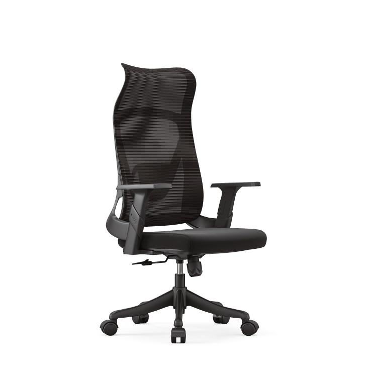 Minimalist Ergonomic Office Chair 360° Swivel Lumbar Support Height Adjustable Computer Chair for Staff Employee Office detail 6