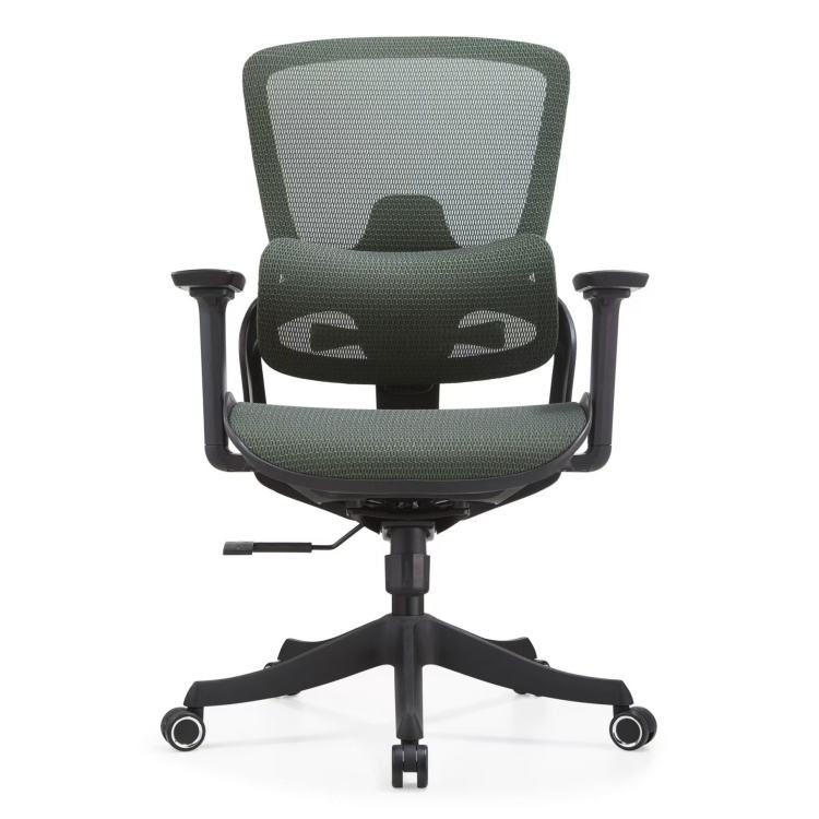 Modern PP Office Chair-New Mesh Chair with 5-Position Adjustable Backrest and Swivel Function detail 2