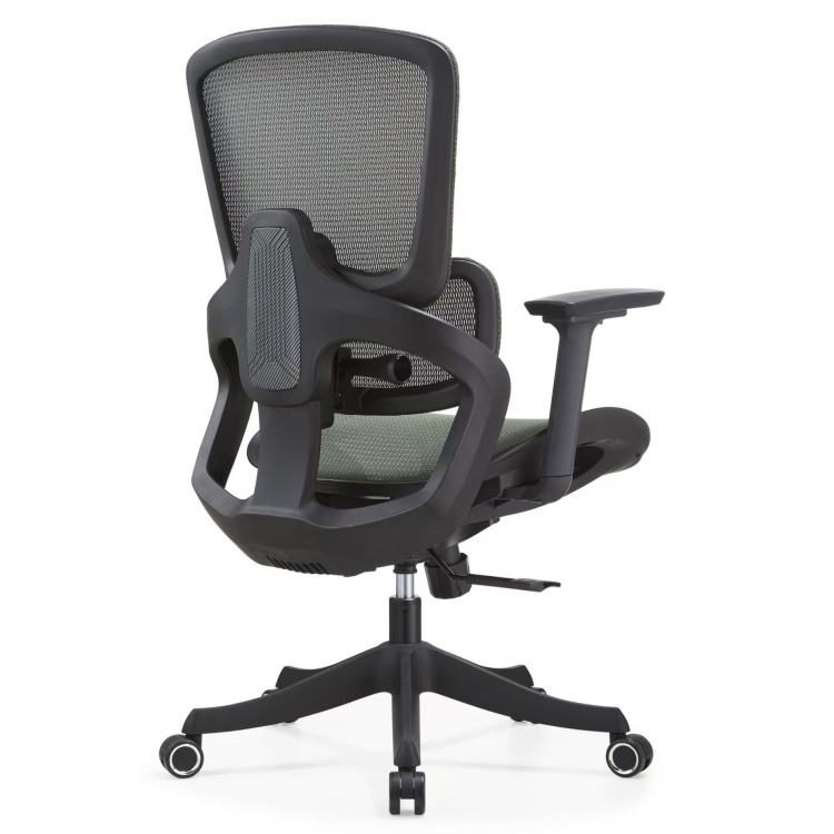 Modern PP Office Chair-New Mesh Chair with 5-Position Adjustable Backrest and Swivel Function detail 3