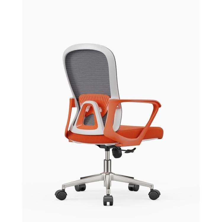 Modern Executive Meeting Room Chair with Middle Back Mesh Ergonomic PP Lift Swivel Chair Reclining Office Chair detail 2