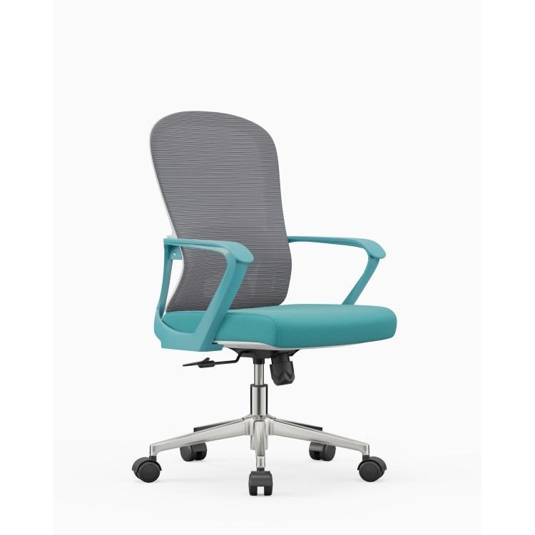 Modern Executive Meeting Room Chair with Middle Back Mesh Ergonomic PP Lift Swivel Chair Reclining Office Chair detail 3