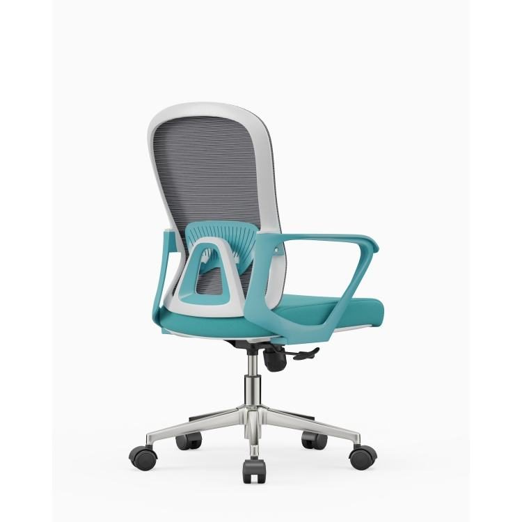 Modern Executive Meeting Room Chair with Middle Back Mesh Ergonomic PP Lift Swivel Chair Reclining Office Chair detail 4