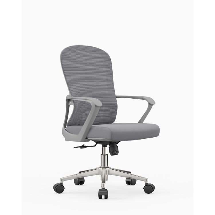 Modern Executive Meeting Room Chair with Middle Back Mesh Ergonomic PP Lift Swivel Chair Reclining Office Chair detail 5