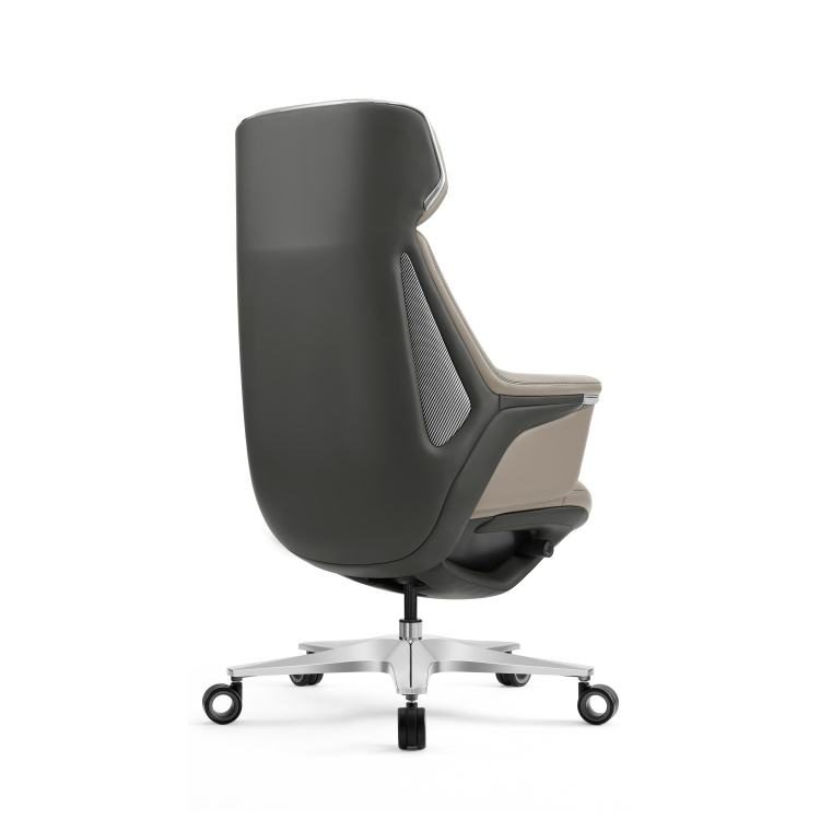 The Minimalist Executive Chair with Neck Support Pillow Anti-slip and Silent Wheels Is Suitable for Use in Office detail 6