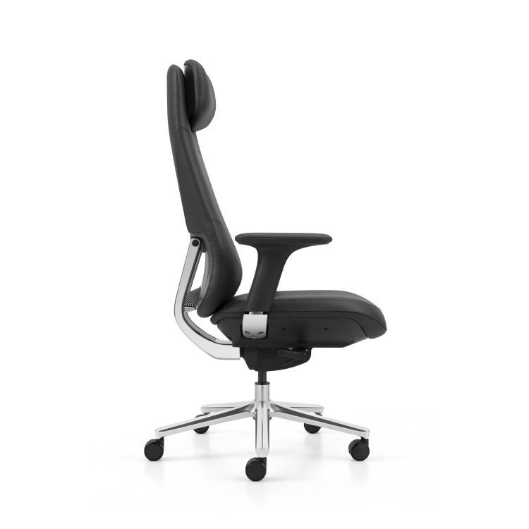 PU Leather Executive Chair with Adjustable Tilt Lock, Height Adjustable Seat for Hotel and Boardroom detail 3