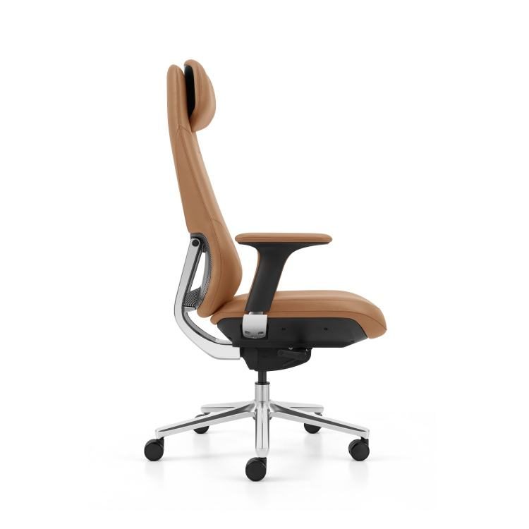 PU Leather Executive Chair with Adjustable Tilt Lock, Height Adjustable Seat for Hotel and Boardroom detail 4