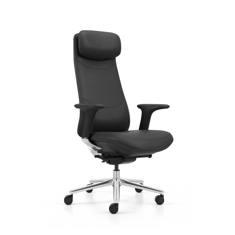 PU Leather Executive Chair with Adjustable Tilt Lock, Height Adjustable Seat for Hotel and Boardroom detail 5