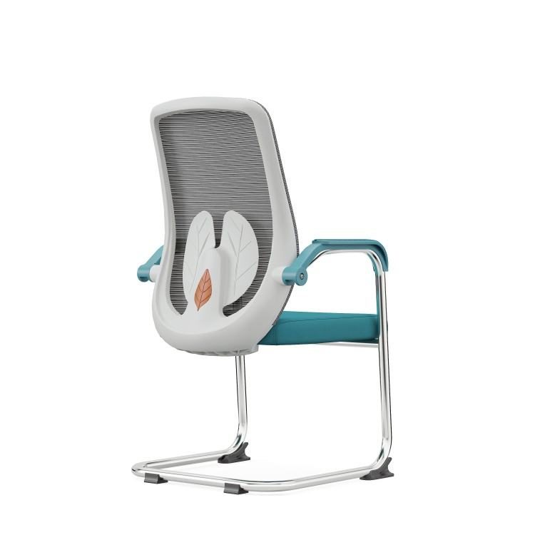 Comfortable Ergonomic Swivel Office Chair Computer Chair Home Seating Long Periods Conference Reception Mesh Curved-Back Fixed detail 3