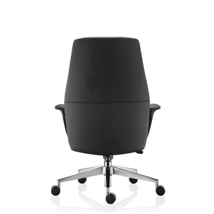China Luxurious Executive PU Leather Office Chair High Quality Hot Sale Comfort Adjustable Seat Office Desk and Chair Set detail 5