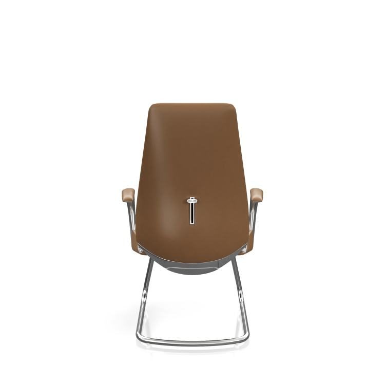 Modern Grey Lift Chair Black Ergonomic Conference Chair with Armrests detail 5
