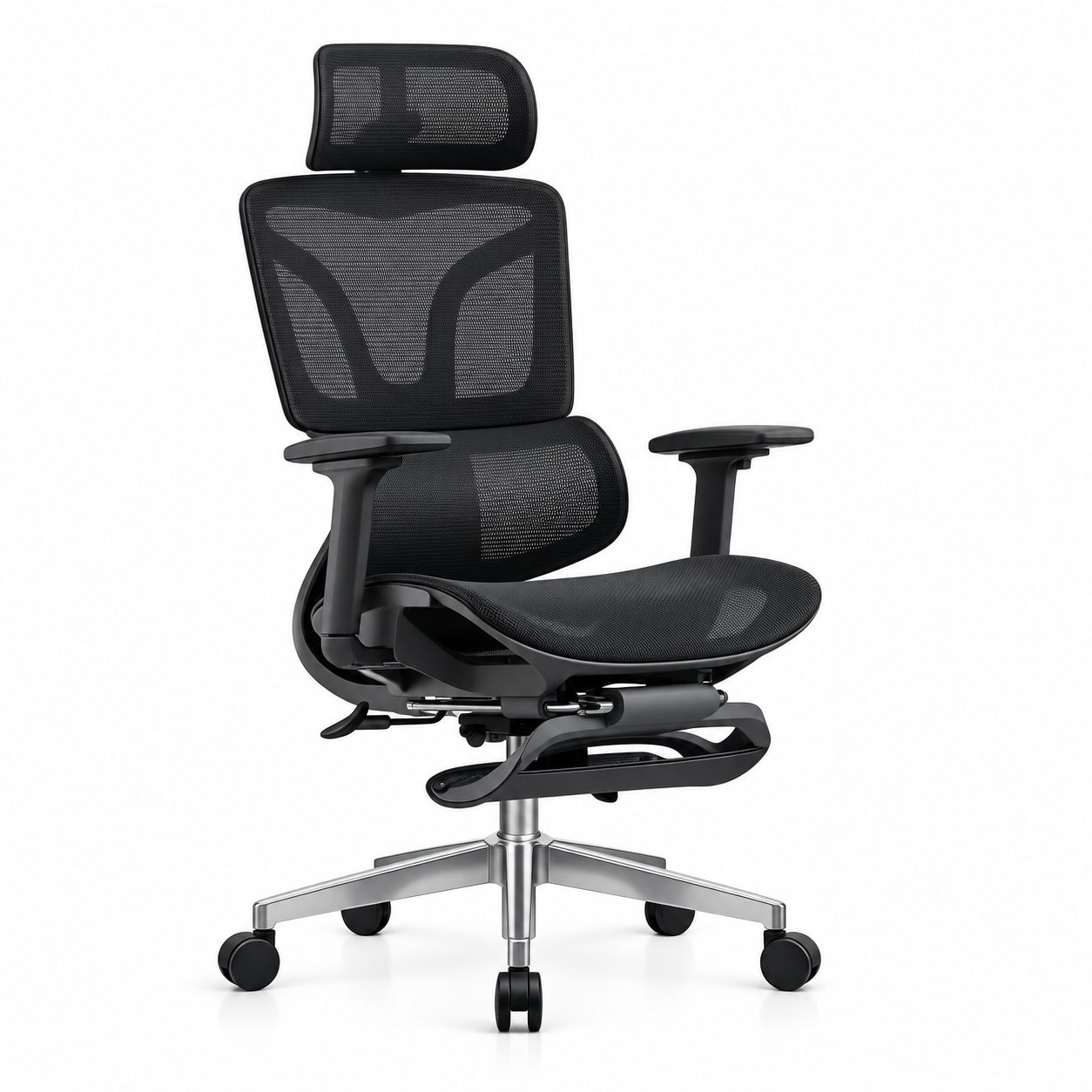 Ergonomic Contemporary Office Chair Full Mesh Fabric Recliner Adjustable Headrest Swivel Feature Cheap Modern Office Chair detail 5