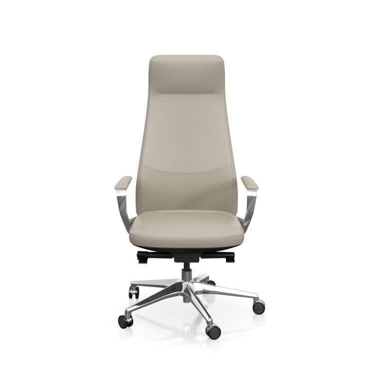 High-back Executive Chair with Support 360-degree Swivel and Height Adjustment Functions Anti-fatigue Design for Work detail 3