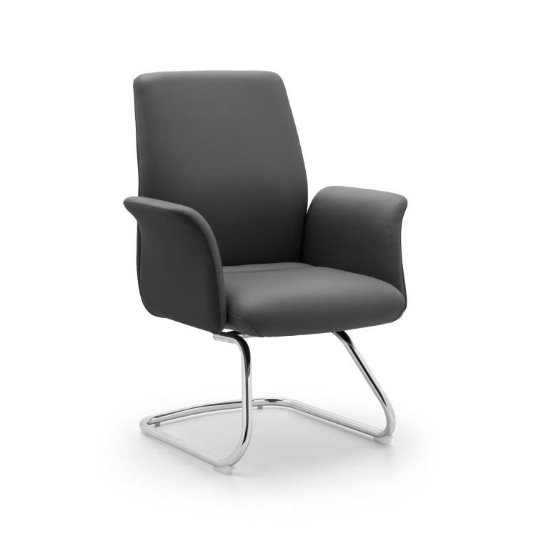 High Back Executive Swivel Mesh Chair Contemporary Design Adjustable Manager Office Chair PU Leather Fabric Factory Price detail 1