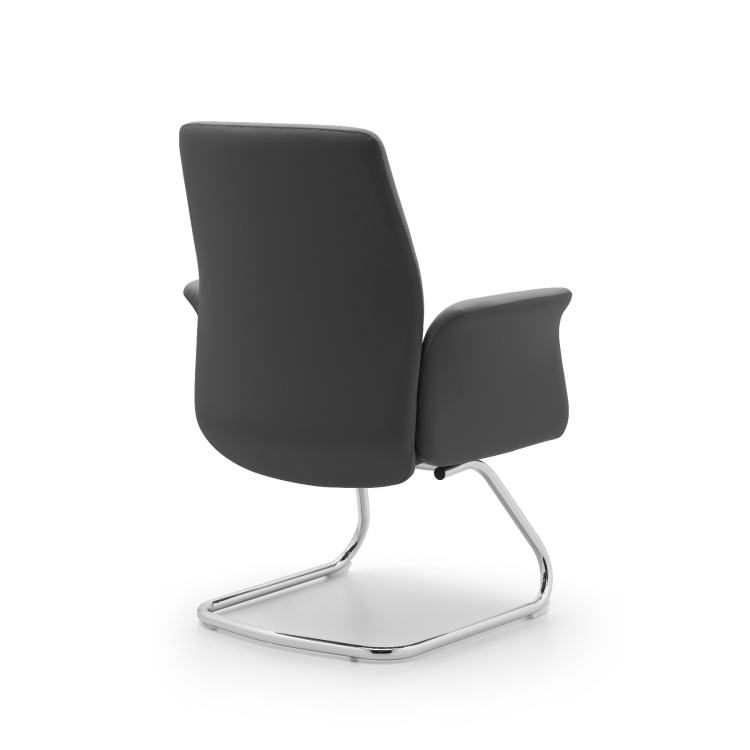 High Back Executive Swivel Mesh Chair Contemporary Design Adjustable Manager Office Chair PU Leather Fabric Factory Price detail 3