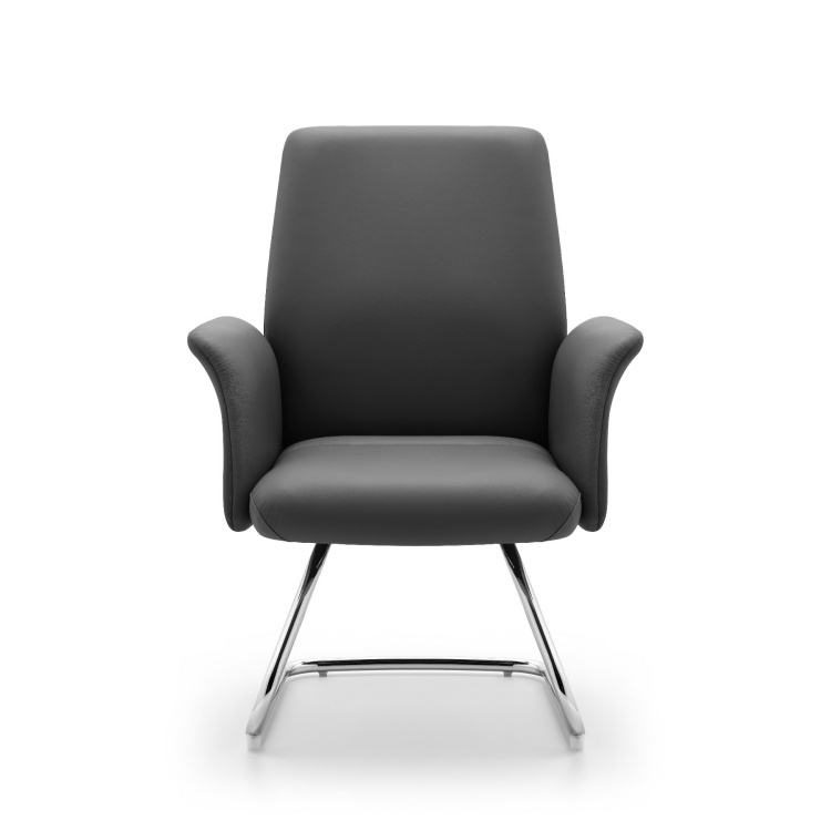 High Back Executive Swivel Mesh Chair Contemporary Design Adjustable Manager Office Chair PU Leather Fabric Factory Price detail 4