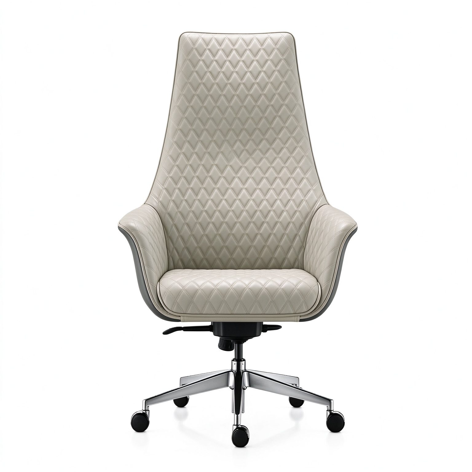 Premium Boss Office Chair Mechanism Aluminum 5Star Base Gas Lift 5 Lock Tilt Silent Casters detail 2