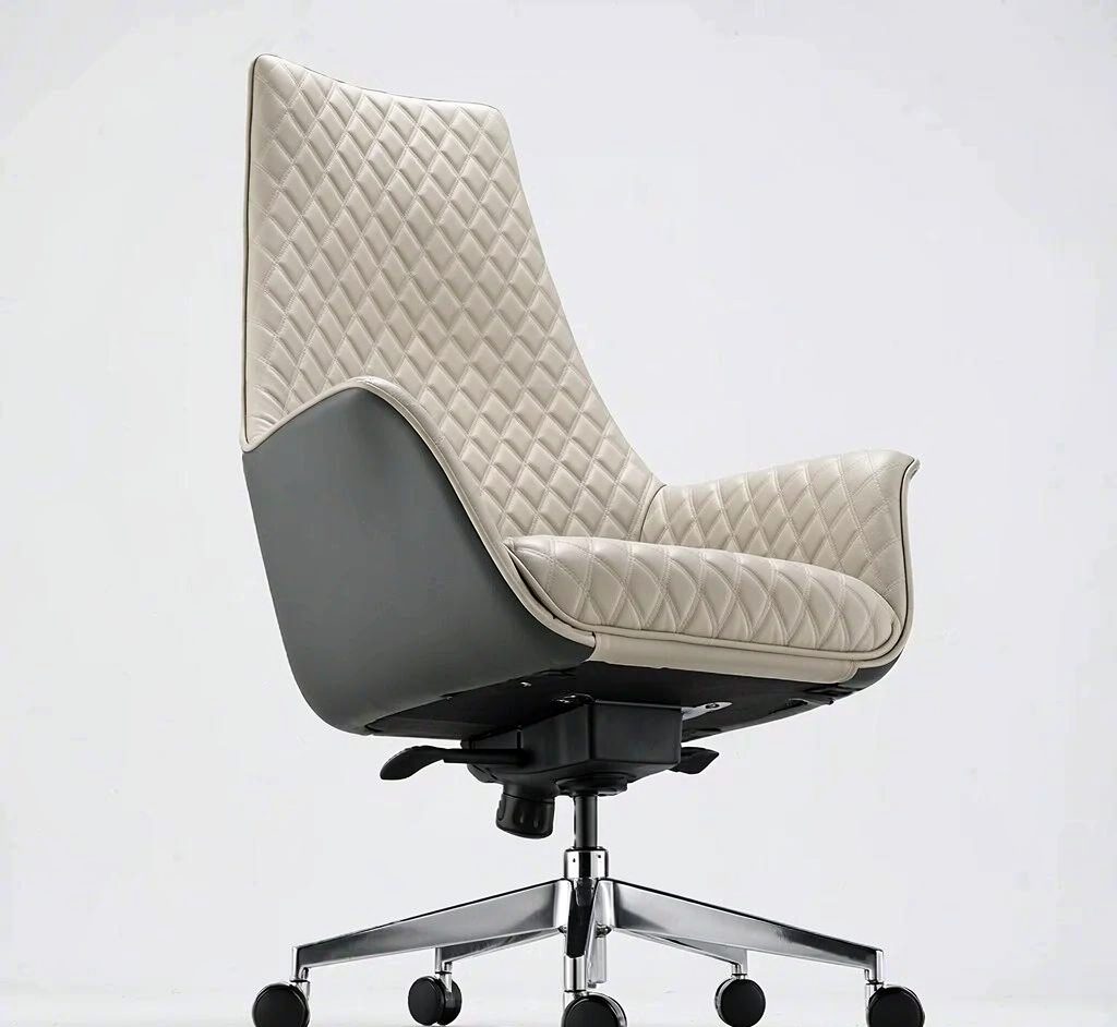 Premium Boss Office Chair Mechanism Aluminum 5Star Base Gas Lift 5 Lock Tilt Silent Casters detail 4
