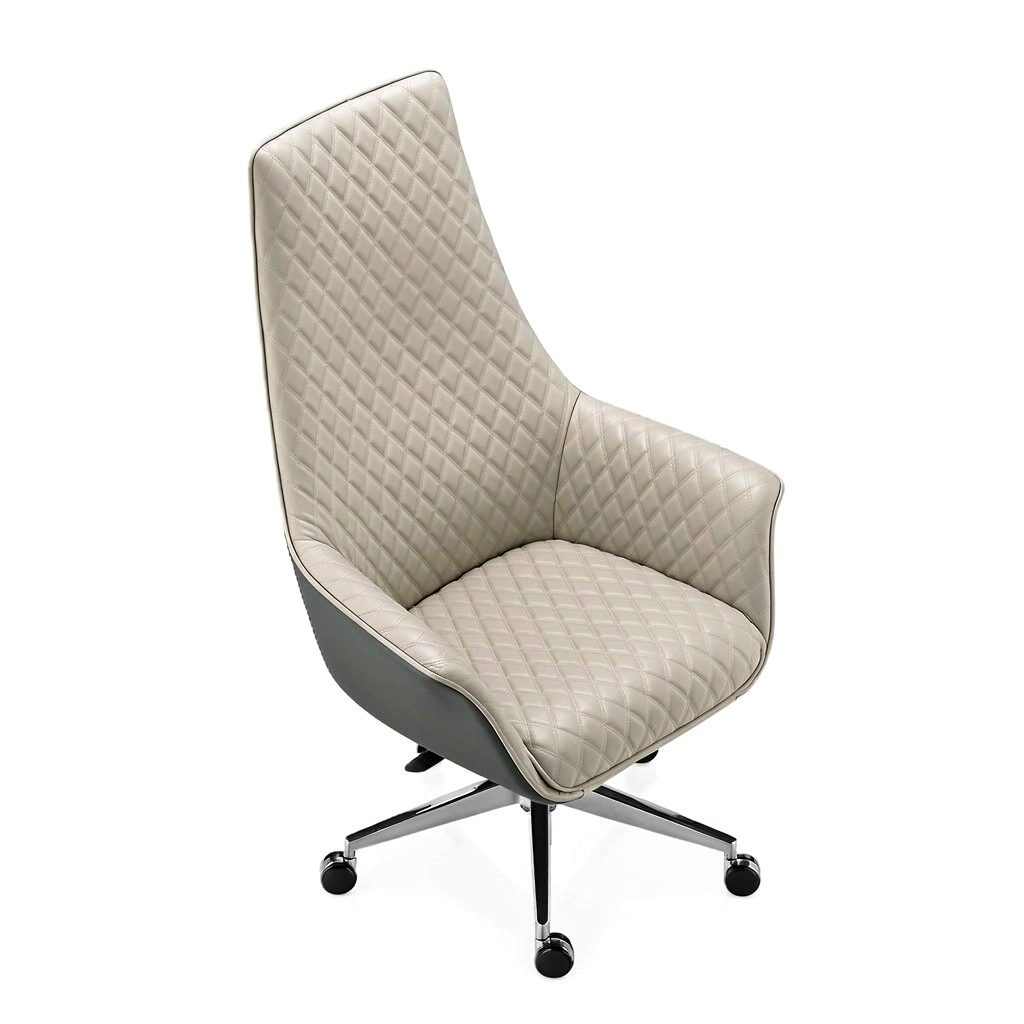 Premium Boss Office Chair Mechanism Aluminum 5Star Base Gas Lift 5 Lock Tilt Silent Casters detail 6
