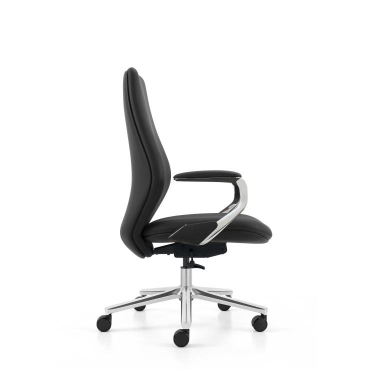 Commercial Luxurious Contemporary Ergonomic Executive Adjustable Height PU Leather Luxury boss Chair detail 6