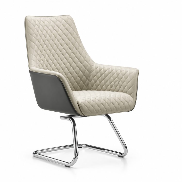 Contemporary Design Office Furniture Synthetic Leather Boss Desk Chair with Reclining Massage Feature detail 1