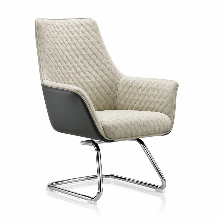 Contemporary Design Office Furniture Synthetic Leather Boss Desk Chair with Reclining Massage Feature detail 3
