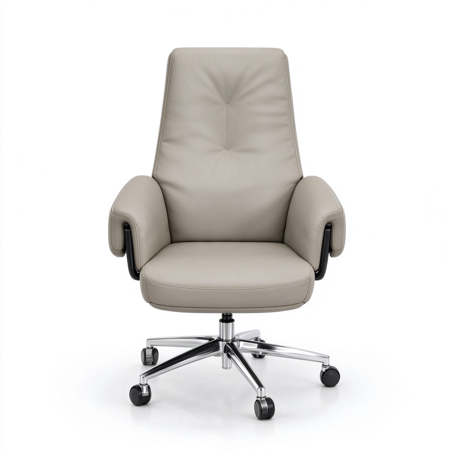 Premium Modern Office Chair Meeting Room Swivel Rocking Chair Comfortable Armrest Guest Height Adjustment for Commercial detail 2
