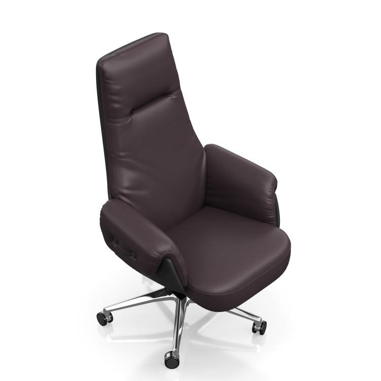 Premium Modern Office Chair Meeting Room Swivel Rocking Chair Comfortable Armrest Guest Height Adjustment for Commercial detail 9