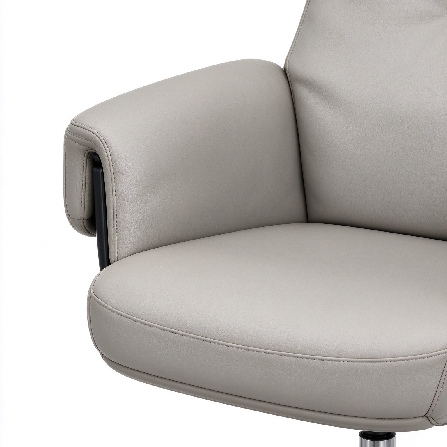 Premium Modern Office Chair Meeting Room Swivel Rocking Chair Comfortable Armrest Guest Height Adjustment for Commercial detail 10