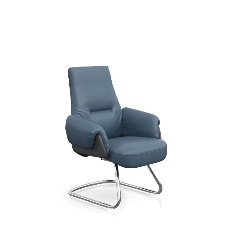 Executive Chair PU Leather Durable Construction Comfortable Ergonomic Design Modern Design Home Office Boss Chair detail 1