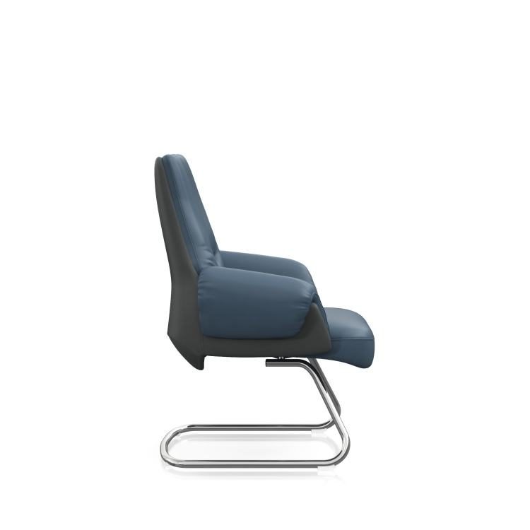 Executive Chair PU Leather Durable Construction Comfortable Ergonomic Design Modern Design Home Office Boss Chair detail 6