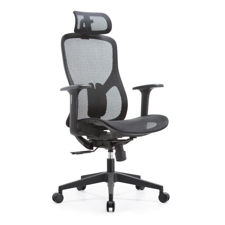 Upholstered Foam Seat Ergonomic Executive Recline Mesh Office Chair Computer Swivel Cheap Wholesale Revolve Meeting Office Chair detail 1