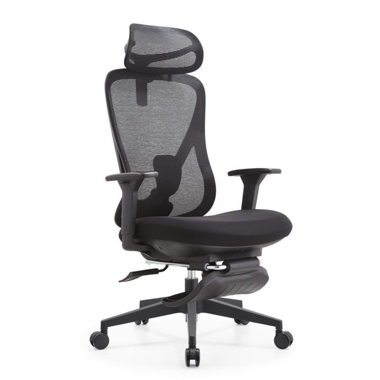 More Comfort Higher Quality Custom Office Furniture Modern High Back Mesh Ergonomic Chair Office Sillas De Oficina detail 1