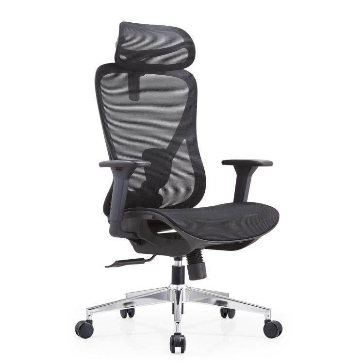 Modern Style Customized Upholstered Office Chair Multifunctional Mesh Material Rolling Comfortable Home Office Series detail 2