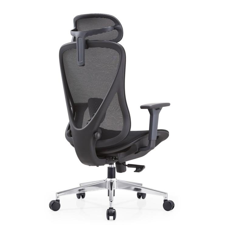 Modern Style Customized Upholstered Office Chair Multifunctional Mesh Material Rolling Comfortable Home Office Series detail 4