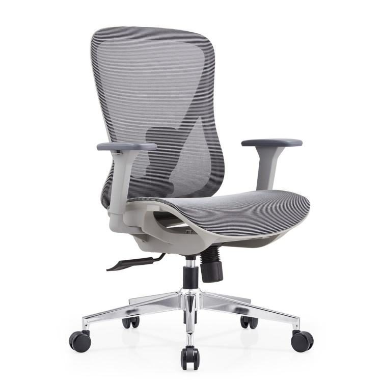 Factory Wholesale Modern Comfortable High Quality Swivel Chair Office Ergonomic Mid Back Mesh Office Chair Office Furniture detail 1