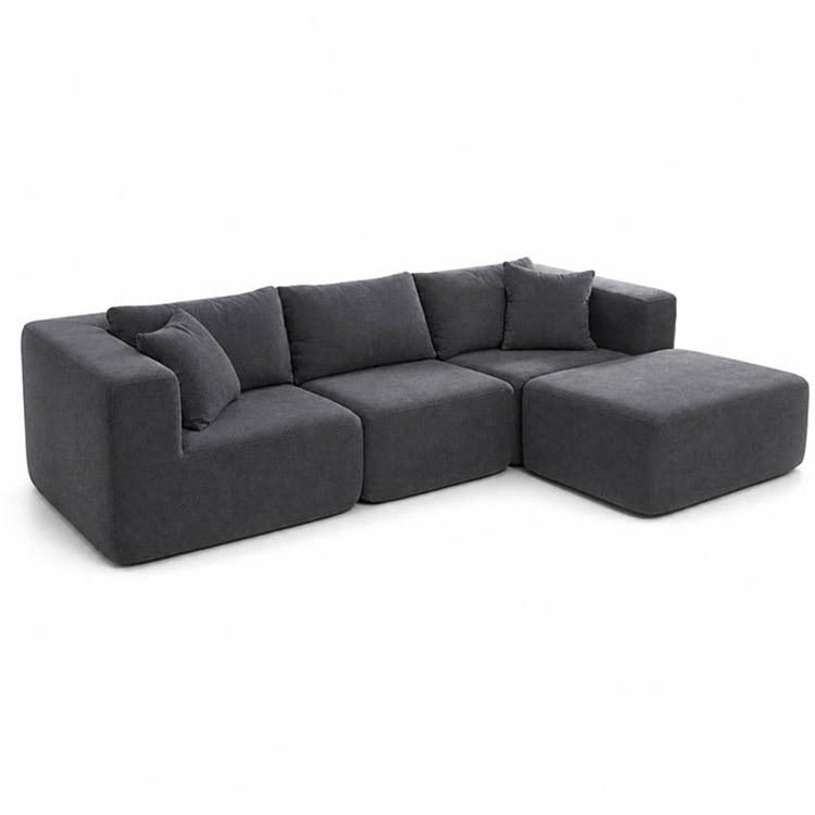 Compressed Modular Fabric Living Room Sofa-Modern Design detail 2