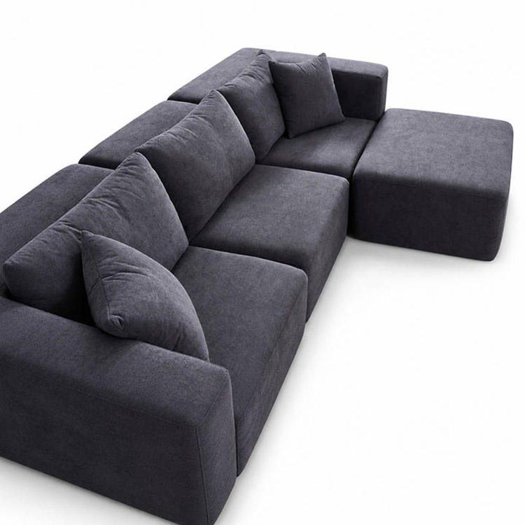 Compressed Modular Fabric Living Room Sofa-Modern Design detail 4