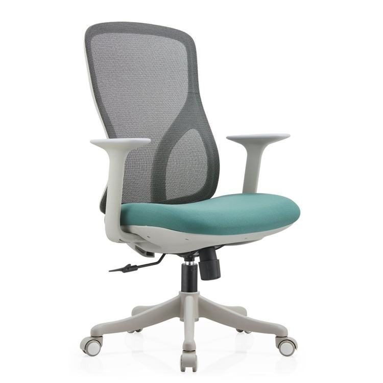 Ergonomic Office Chair Modern Design Chrome Nylon Base W Shape Magazine Armrest 2D Adjustable Headrest Swivel Adjustable Height detail 3