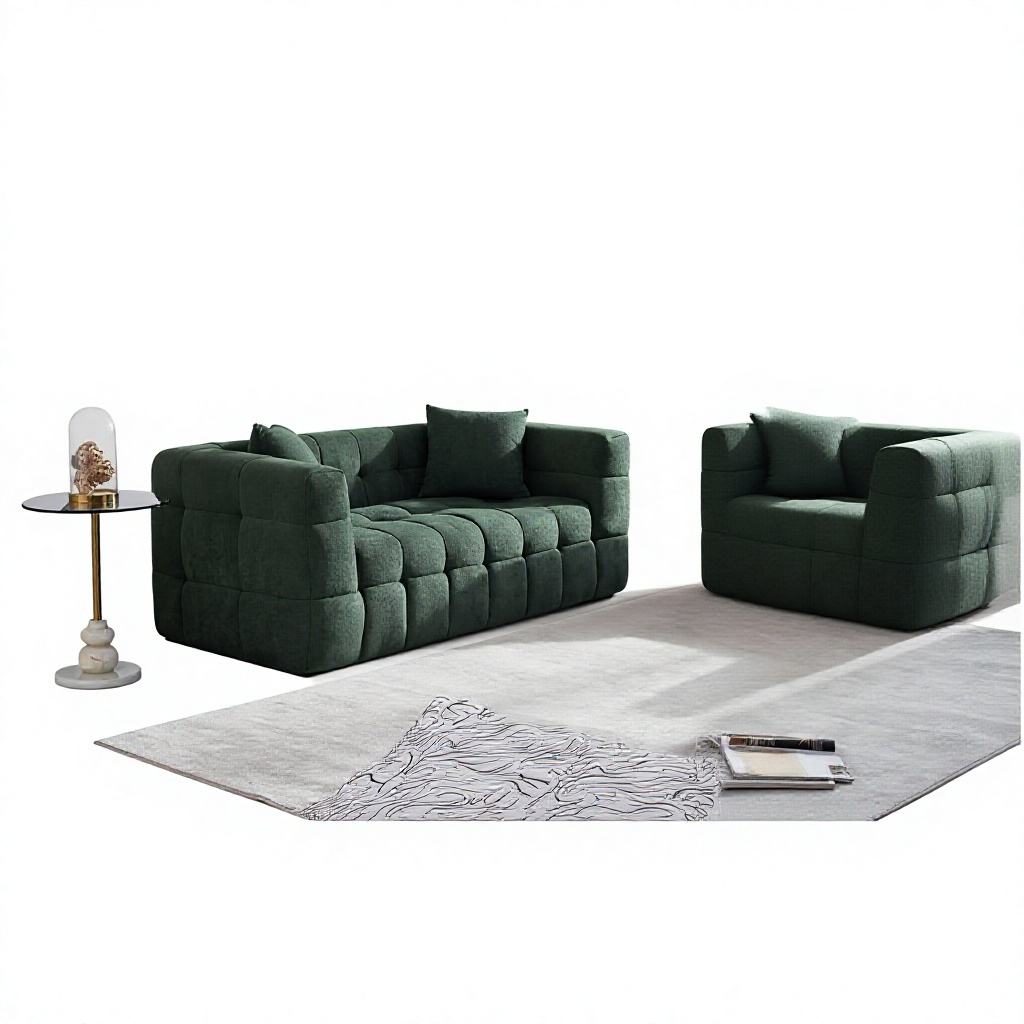 Compressed Seater Sofa with High-Density Foam, Space-Saving Packed Design detail 1