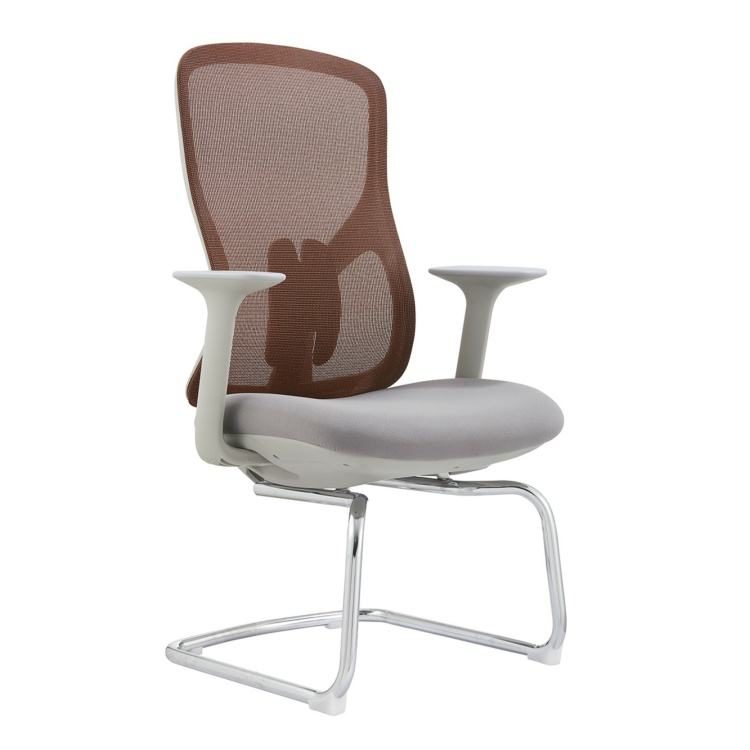 Modern Ergonomic Adjustable Mesh Office Chair with Integrated Waist Pad-Wear-Resistant Breathable Nylon detail 1