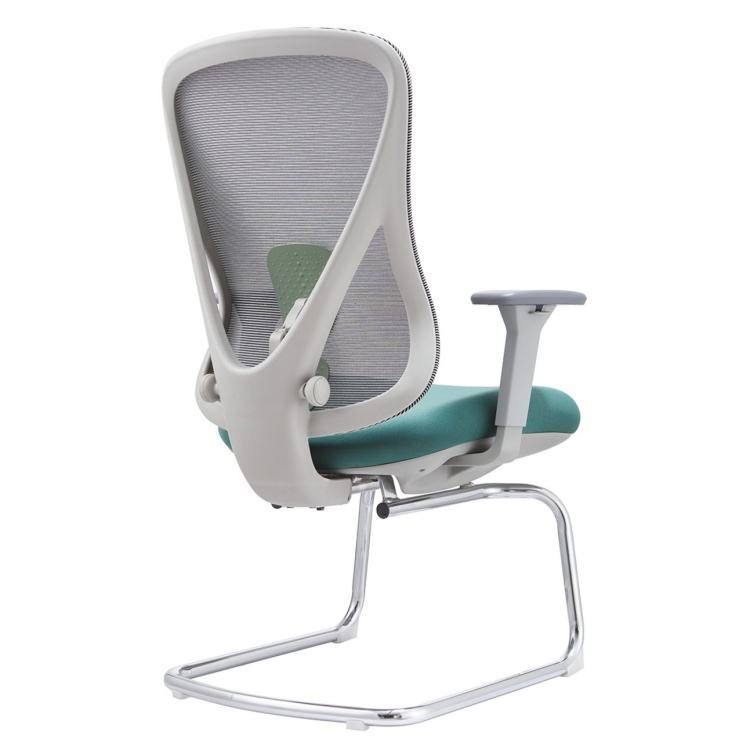 Modern Ergonomic Mesh Office Chair with Adjustable Height Fixed Armrest Nylon Frame-Home Office Use detail 3