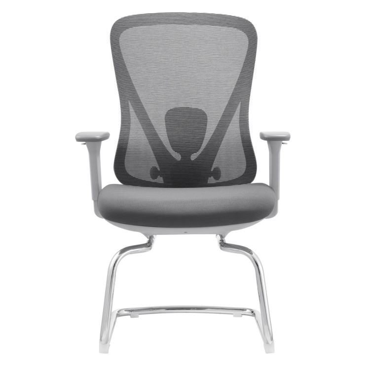 Modern Ergonomic Mesh Office Chair with Adjustable Height Fixed Armrest Nylon Frame-Home Office Use detail 4