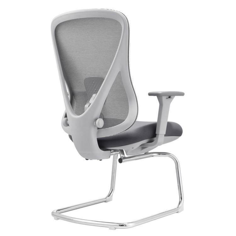 Modern Ergonomic Mesh Office Chair with Adjustable Height Fixed Armrest Nylon Frame-Home Office Use detail 6