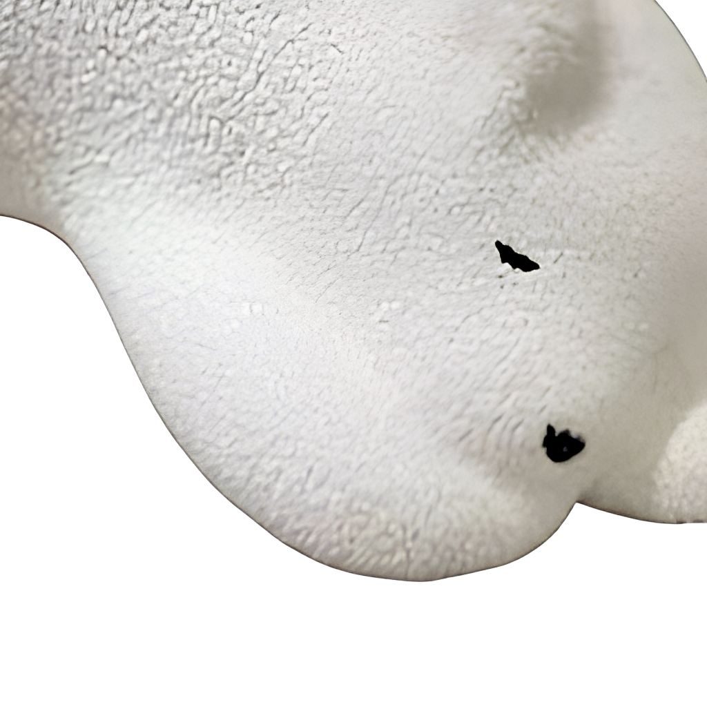 The Sleeping Bear-Cozy Lounge Chair with Steel Frame, Molded PU Foam & 3D Knitted Fabric, Soft Durable Design detail 3